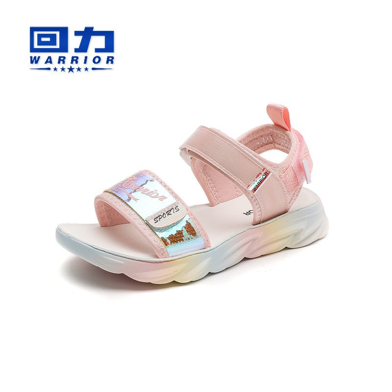 SANDAL CHO BÉ GÁI HIỆU WARRIOR MẪU QUAI LẤP LÁNH