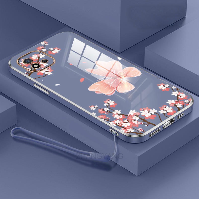 Ốp ĐiệN ThoạI HọA TiếT Bươm BướM Cho Realme c11 2021 c20 Realme c11 2021