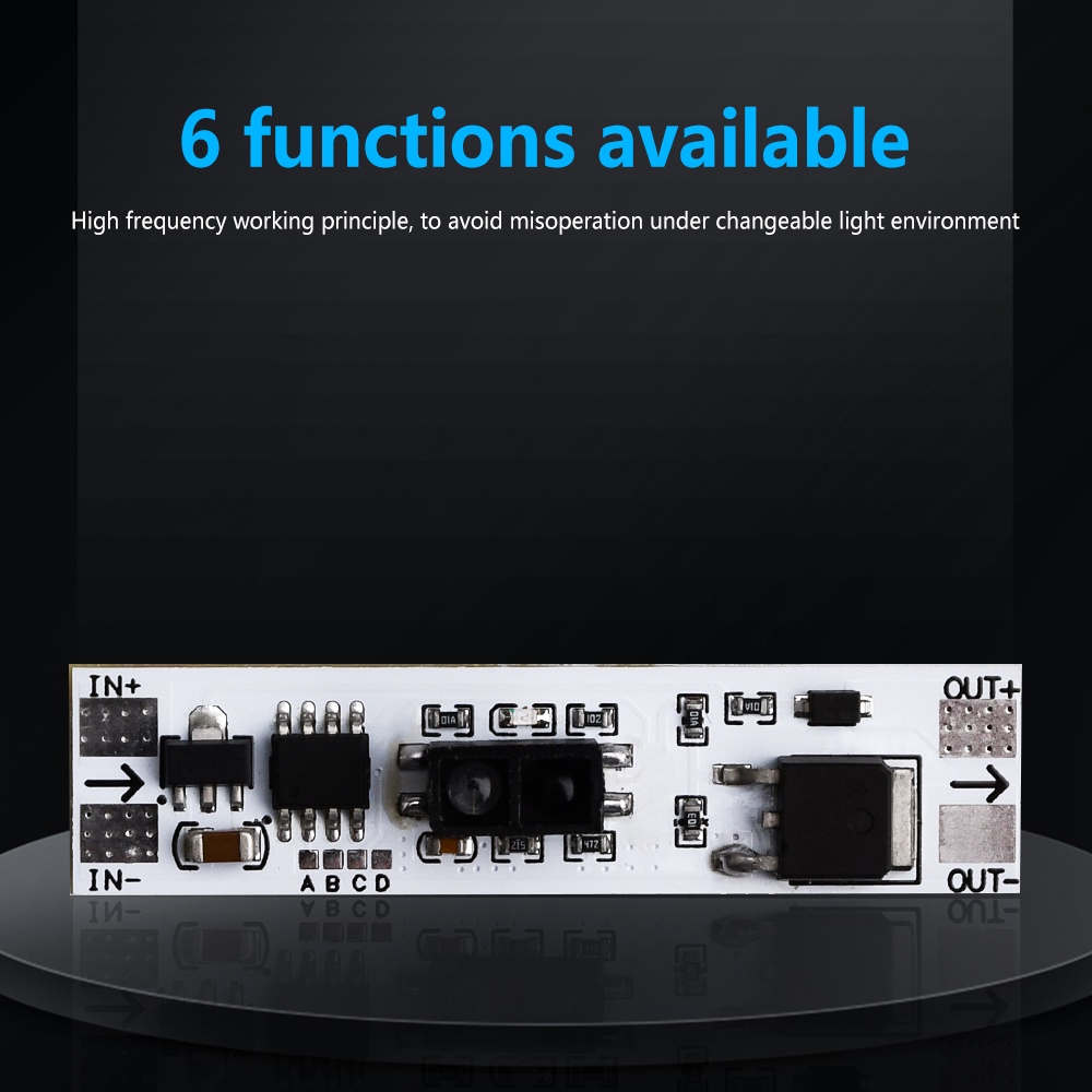 Mô-đun Công Tắc Cảm Biến Hồng Ngoại Đa Năng 6 Trong 1 Pcbfun DC 5-24V