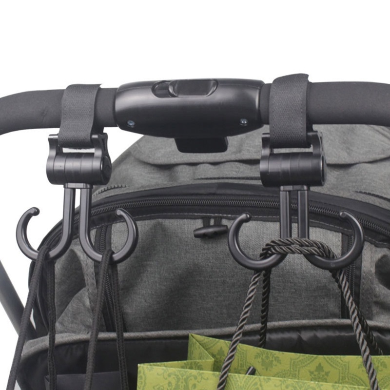 Móc Treo Túi Xách / Tã Lót Gắn Xe Đẩy Em Bé Tiện Dụng Mang Theo Du Lịch