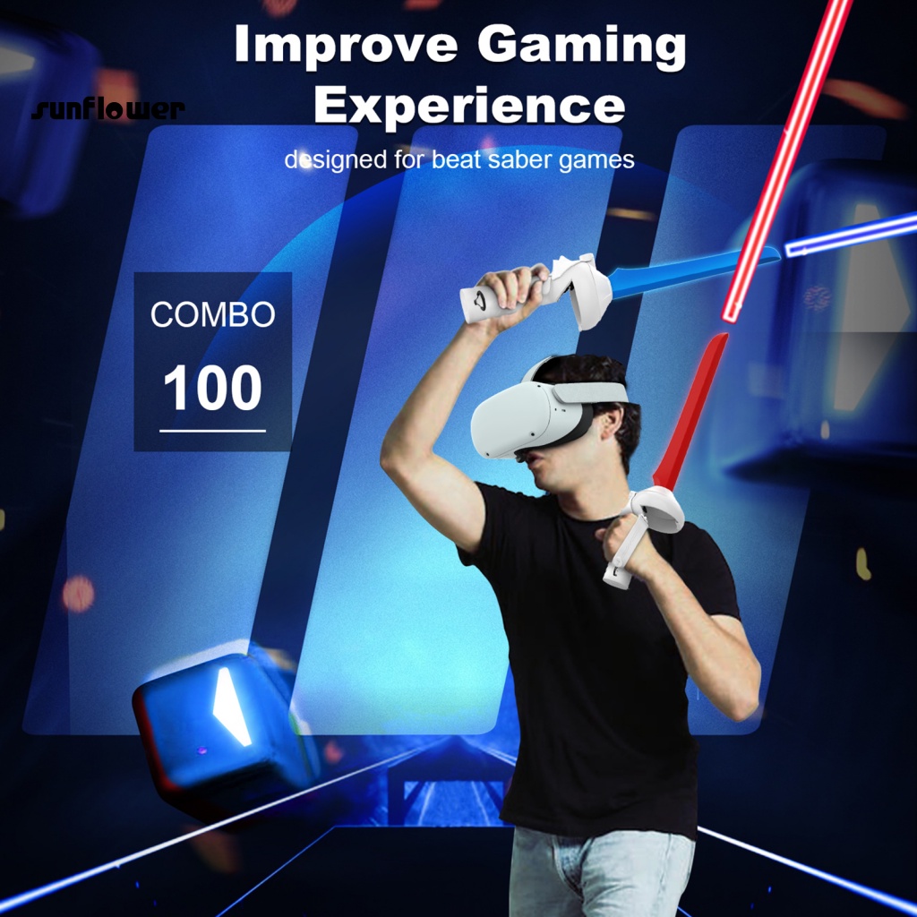 1 Bộ Tay Cầm Chơi Game Mở Rộng Linh Hoạt Cho Quest 2