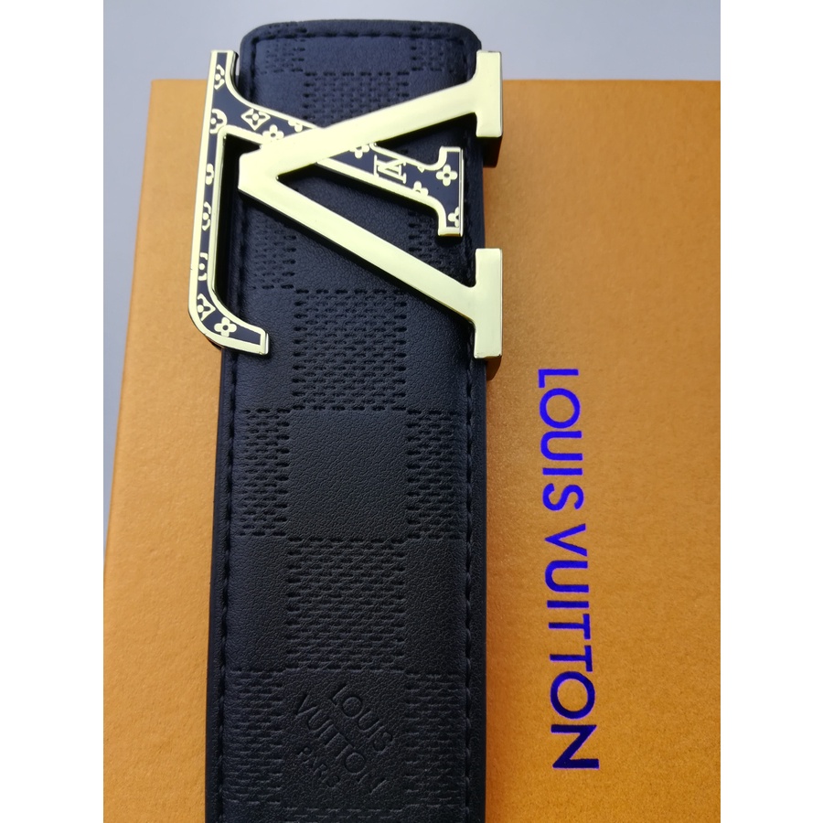 Thắt Lưng Da Chữ L-V Thời Trang Thanh Lịch Cho Nam