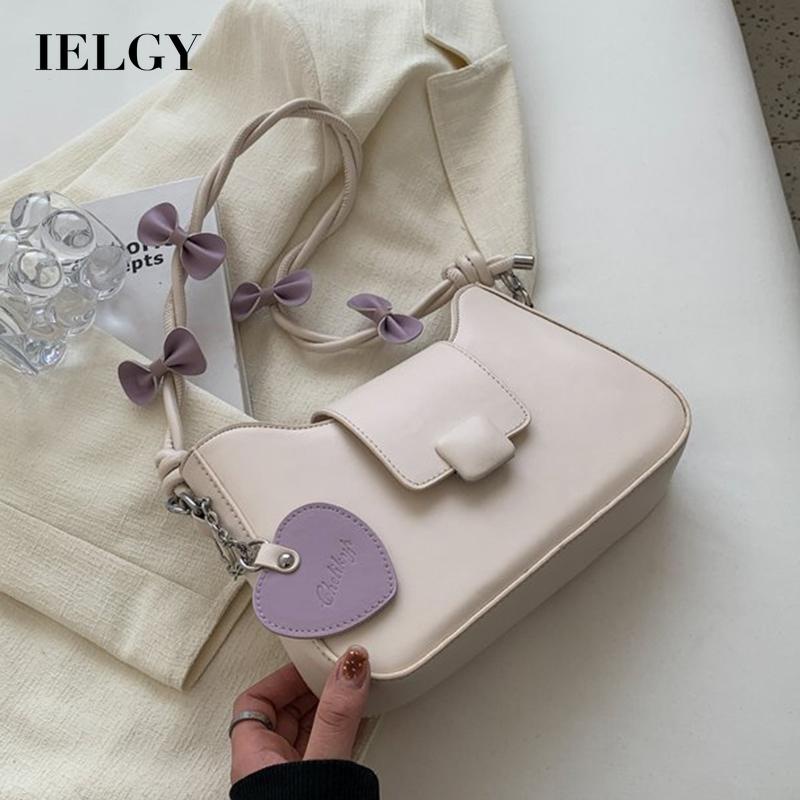 Ielgy Túi Đeo Chéo Vai Nhỏ Hình Vuông Đa Năng Chất Lượng Cao Cho Nữ