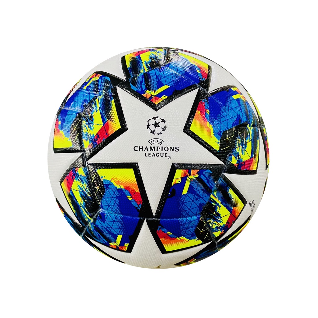 Quả Bóng Đá Mẫu Cúp C1 Ngoại Hạng La Liga  - Size 5 - Tặng kèm kim & lưới đựng bóng