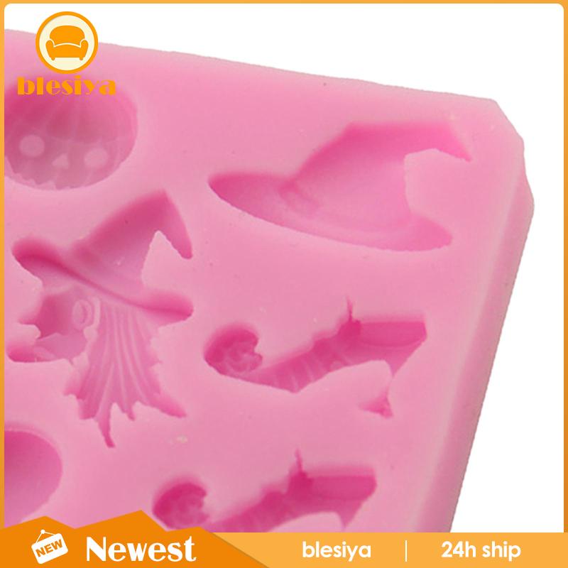 [Blesiya] Nến Silicone Đúc Thủ Công Trang Trí Halloween