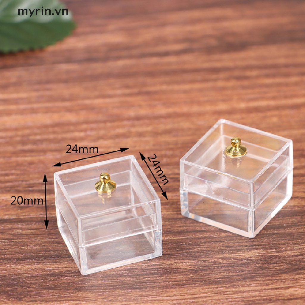 1 Set Mô Hình Tủ Trưng Bày Kẹo / Rau Củ Trang Trí Nhà Búp Bê 1: 12