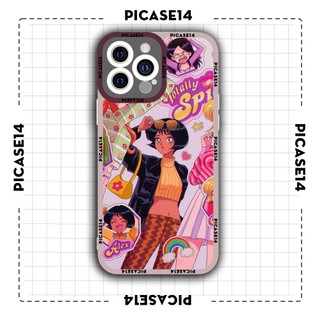Ốp iphone cạnh vuông Picase14 Totally Spies girl xinh đẹp 6/6s/7plus/8plus/x/xr/xs/11/12/13/pro/max/plus/promax/14