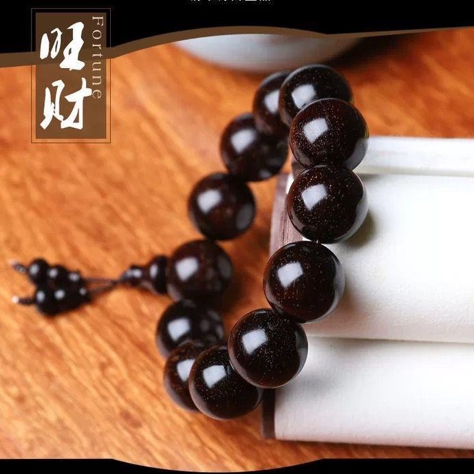 Vòng Tay Gỗ Đàn Hương Đỏ M8QR Phong Cách Ấn Độ Cho Nam Và Nữ