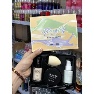Sét Trang  Điểm Hanru 4 Món ( Sét quà Tặng )