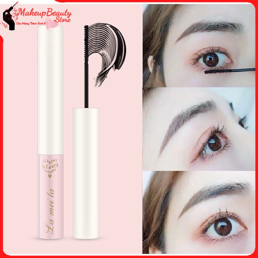 Mascara siêu mảnh chuốt mi dài mịn hàng nội địa Trung vỏ hồng Lameila MS 262 [ MakeupBeauty.Store Cho Nàng Thêm Xinh ]