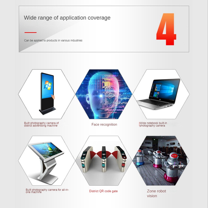 Mô Đun Camera 5MP USB Góc Rộng 160 Độ OV5640 2592X1944