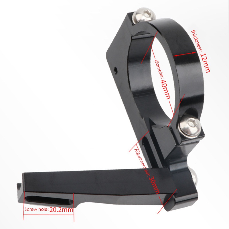 Vòng Nối Cùi Đề Trước 40mm Cho Xe Đạp BMX Litepro Sp8 Đen