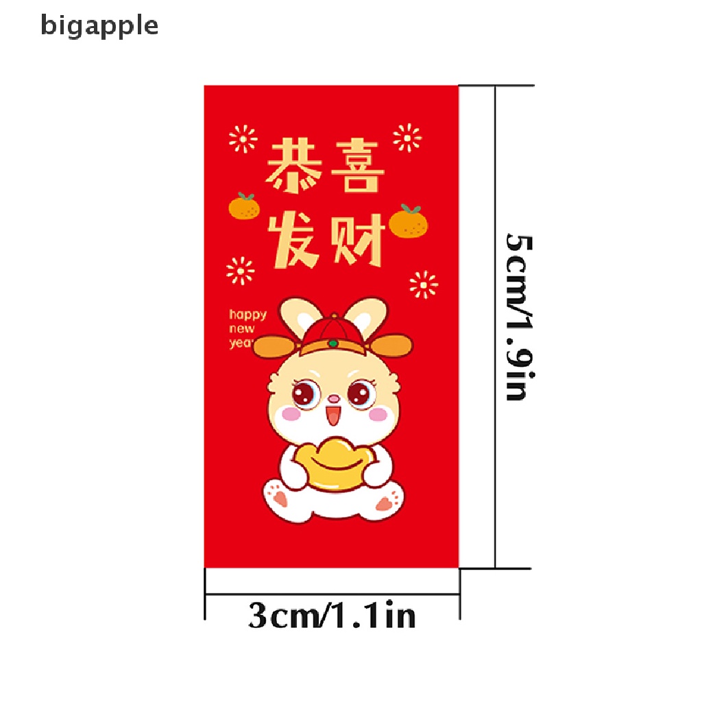 Set 500 Miếng Dán Họa Tiết Thỏ Hoạt Hình Trang Trí Giáng Sinh Năm Mới 2023