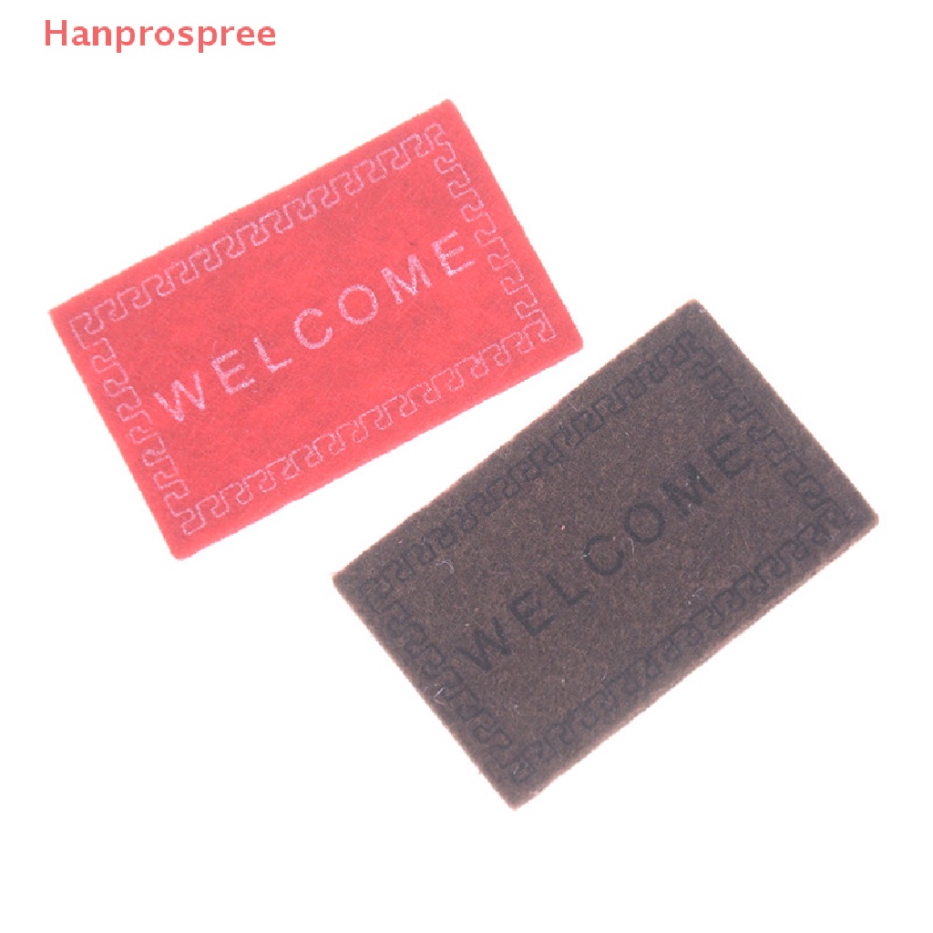 Hanprospree > Thảm Lót Sàn Chào Mừng Nhà Búp Bê Đồ Chơi Trẻ Em well