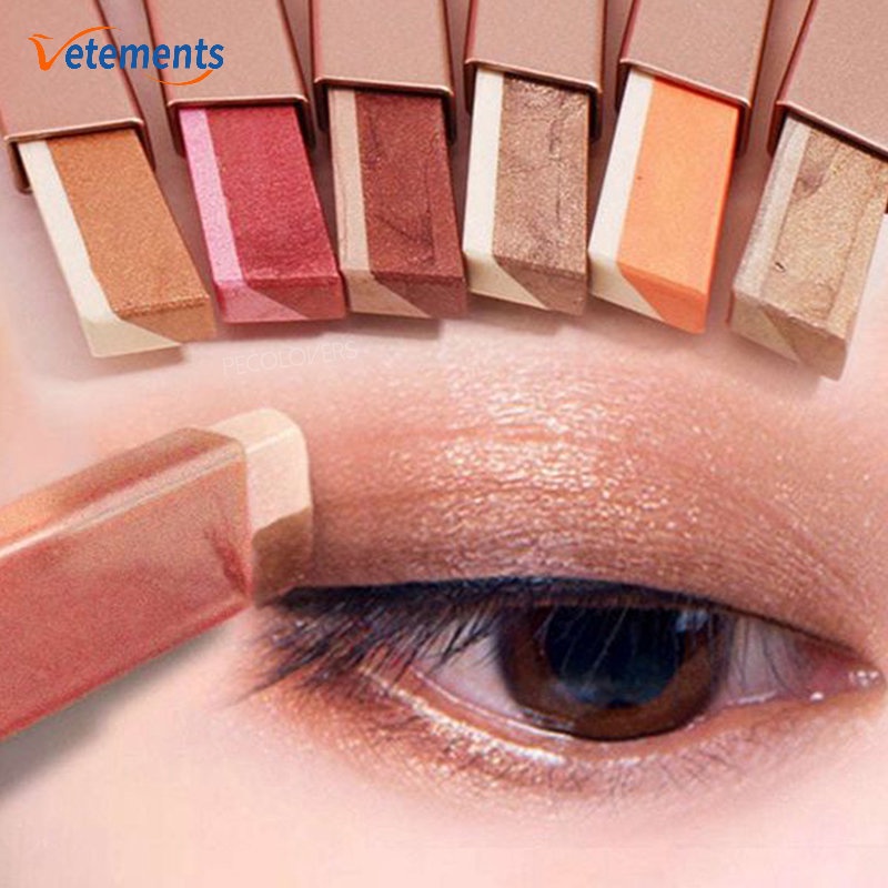 Phấn Mắt Dạng Thỏi 2 Trong 1 Màu Sắc Tuyến Tính Lâu Trôi Không Thấm Nước