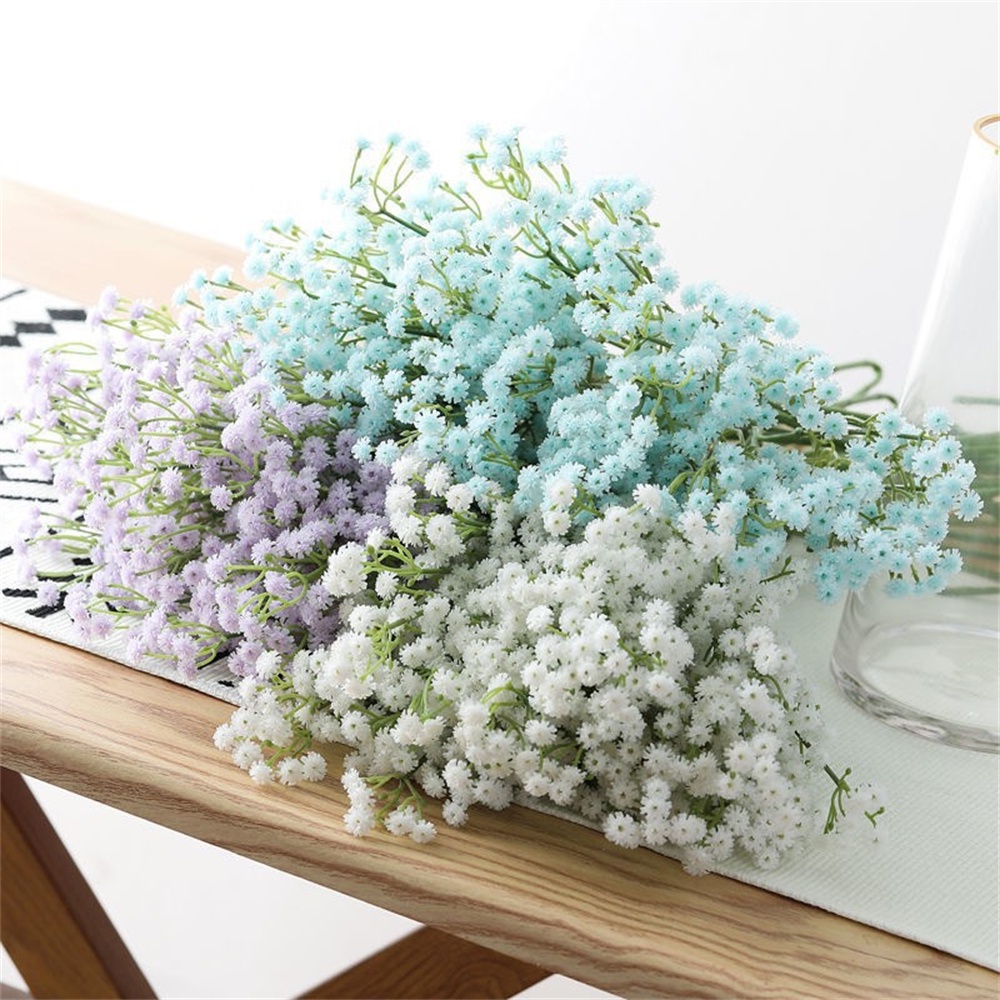 1 Bó Hoa Nhân Tạo Bó Hoa Gypsophila Hoa Giả Bó Hoa Tự Làm Gypsophila Bằng Nhựa Sắp Xếp Trang Trí Nhà Cửa Đám Cưới