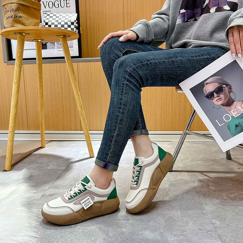 Giày nữ thể thao  dày thoải mái và thoáng khí giày sneaker nữ-AA0213