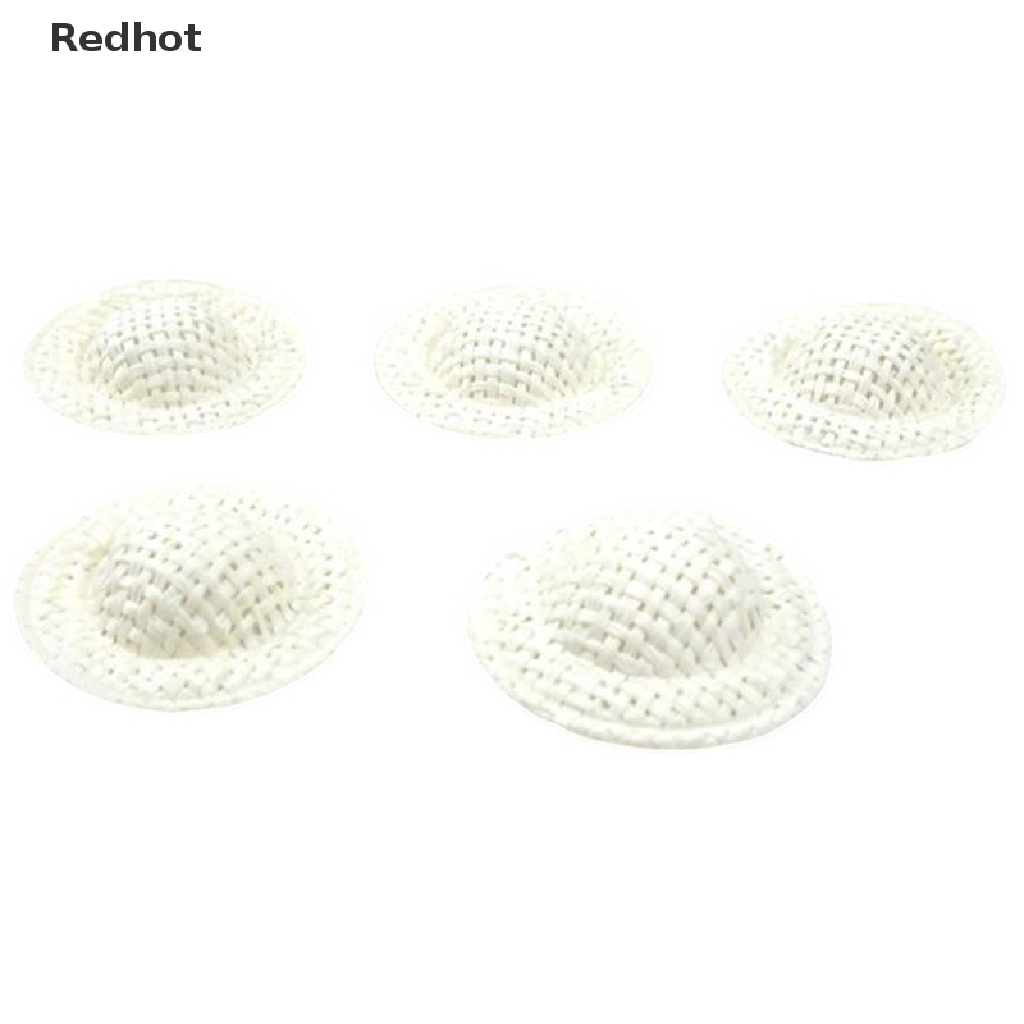 Set 10 Nón Rơm Mini 4cm Trang Trí Nhà Búp Bê
