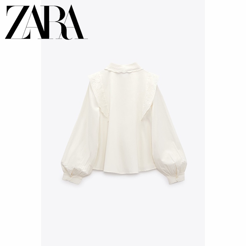 Zara Áo Sơ Mi Dài Tay Nhiều Lớp Thời Trang Dành Cho Nữ