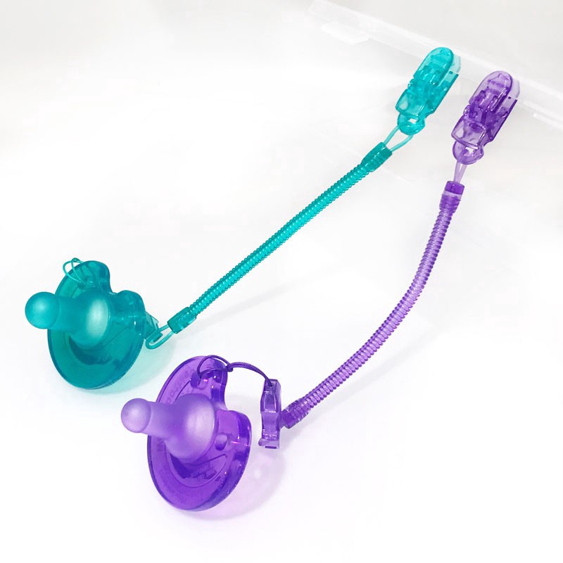 Dây Kẹp Giữ Núm Vú Giả Cho Bé Sơ Sinh Dây Đeo Núm Ti Giả Có Kẹp Lò Xo Tiện Dụng Dành Cho Em Bé Sơ Sinh