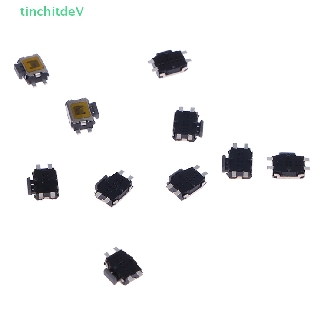 Bộ 10 Nút Công Tắc Micro SMD 4Pin Cho Điện Thoại 3.5X4.7