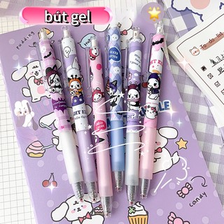 Bút gel mực đen ngòi 0.5mm