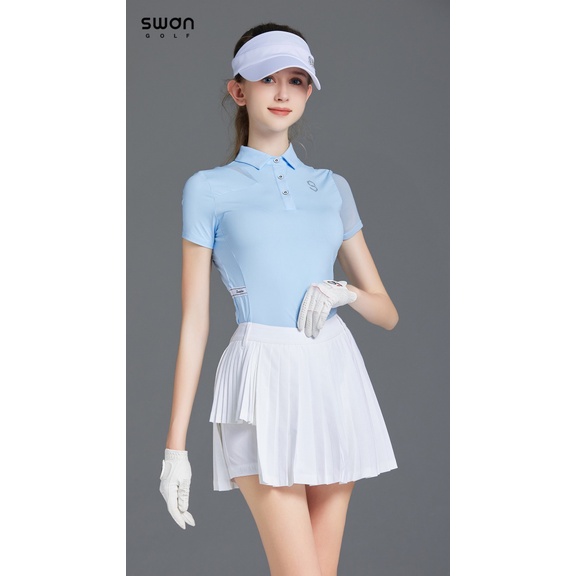 Chân Váy Chữ A Lưng Cao Xếp Ly Chống Nắng Thời Trang Mùa Hè Cho Nữ