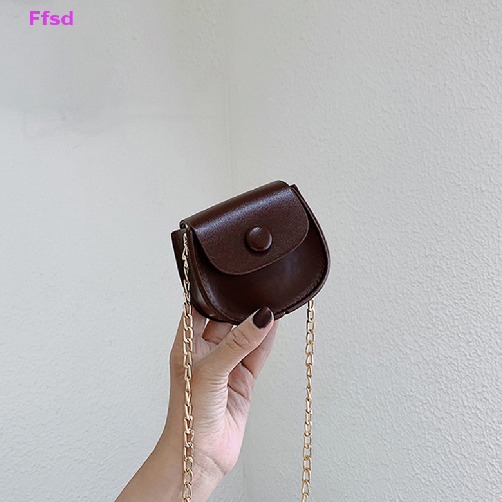 {Ffsd} Thời Trang Trẻ Em Gái Túi Đeo Vai Da PU Mini Đựng Tiền Xu * Bán Chạy