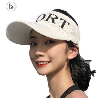 Mũ lưỡi trai BANMA phong cách thể thao thiết kế hở chóp thời trang cá tính