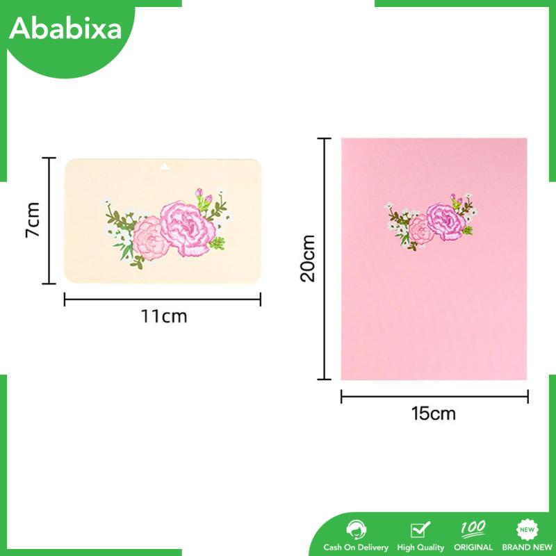 Thiệp Chúc Mừng Ngày Của Mẹ 3D Kèm Thẻ Ghi Chú
