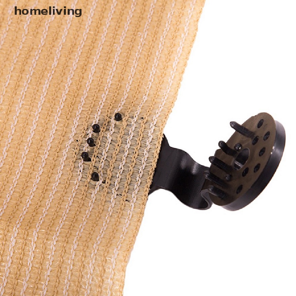 Set 10 Kẹp Cố Định Tấm Che Nắng Cho Nhà Kính / Sân Vườn