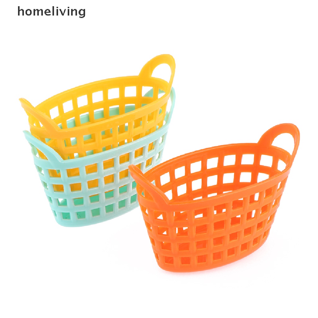 1 Giỏ Đựng Trái Cây / Rau Củ Trang Trí Nhà Búp Bê