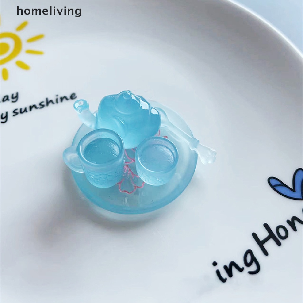 Bộ 5 Ấm Trà Khắc Hình Chú Voi Phát Sáng Độc Đáo