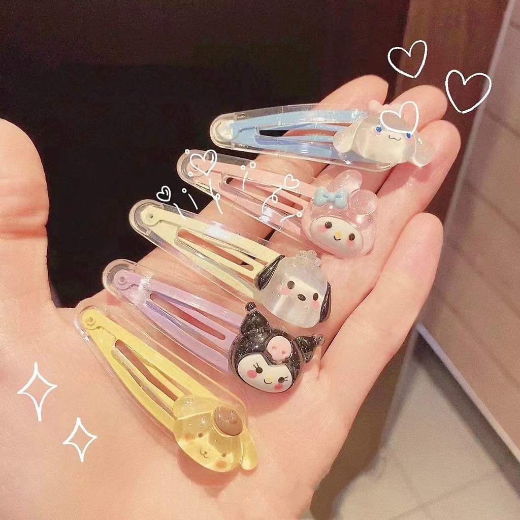 Kẹp Tóc Họa Tiết Hoạt Hình Melody Đáng Yêu Cho Bé Gái