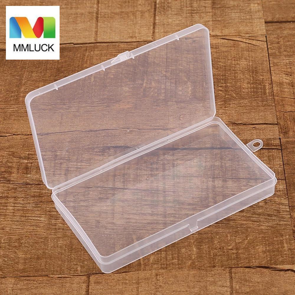 Hộp Đựng Thẻ Hình Chữ Nhật Bằng Nhựa Trong Suốt Chất Lượng Cao Giá Đỡ