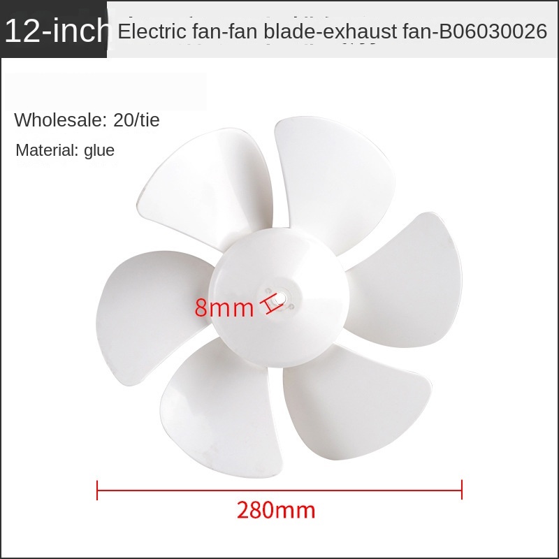 Cánh Quạt Thông Gió 40cm 33.3cm 27cm 20cm Chuyên Dụng