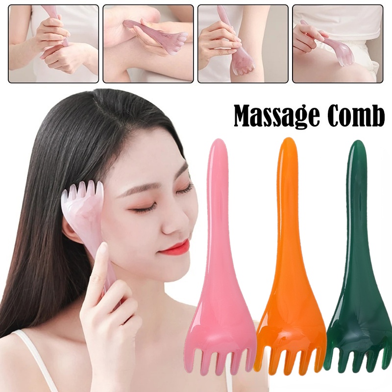 Lược Nhựa Mát Xa Cơ Thể / Chân / Cổ Di Động Tiện Dụng