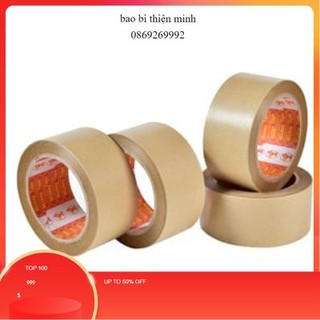 BĂNG DÍNH GIẤY KRAFT (DA BÒ) KHỔ 5CM