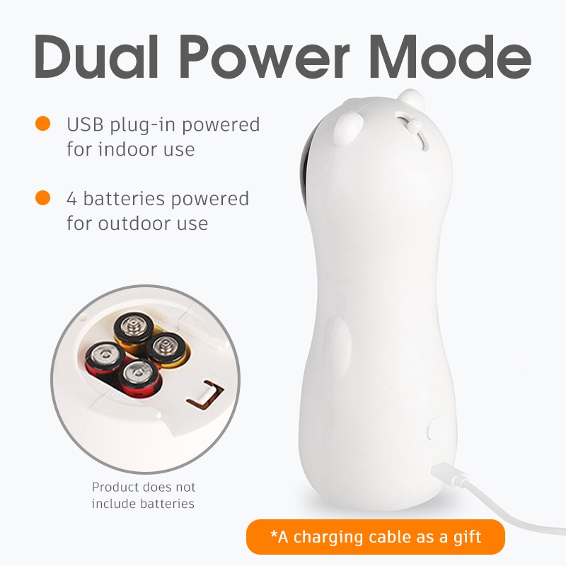 HamshMoc Đồ Chơi Đèn Laser Tự Động Có Thể Sạc Lại Giúp Giảm Căng Thẳng Dành Cho Mèo Cưng