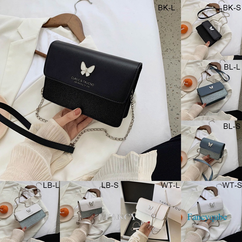 Túi Đeo Chéo Hình Bướm Phong Cách Hàn Quốc