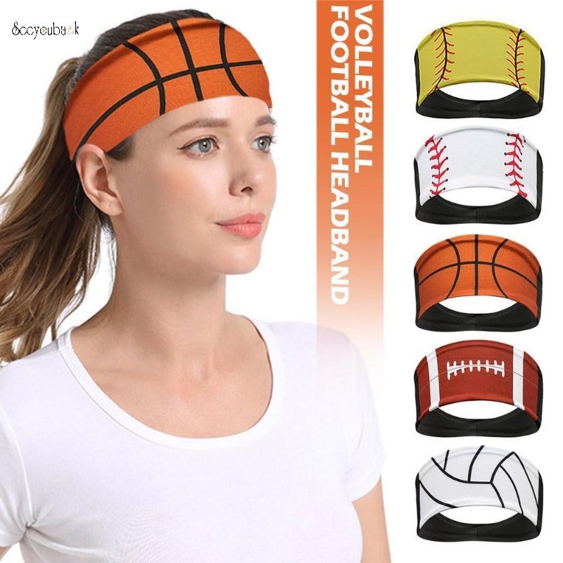 Băng Đô Thể Thao Co Giãn Thoáng Khí Chống Mồ Hôi Nhiều Màu Sắc Dành Cho Nữ