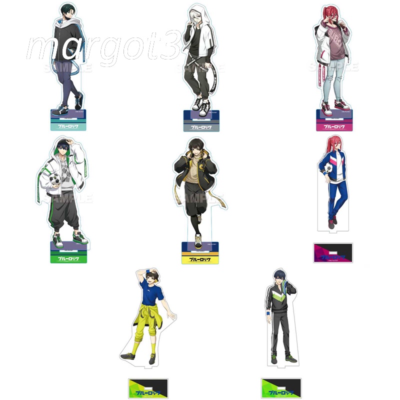 Mô Hình Đồ Chơi Nhân Vật Isagi Yoichi Margot3 Bằng Acrylic Để Bàn Trang Trí