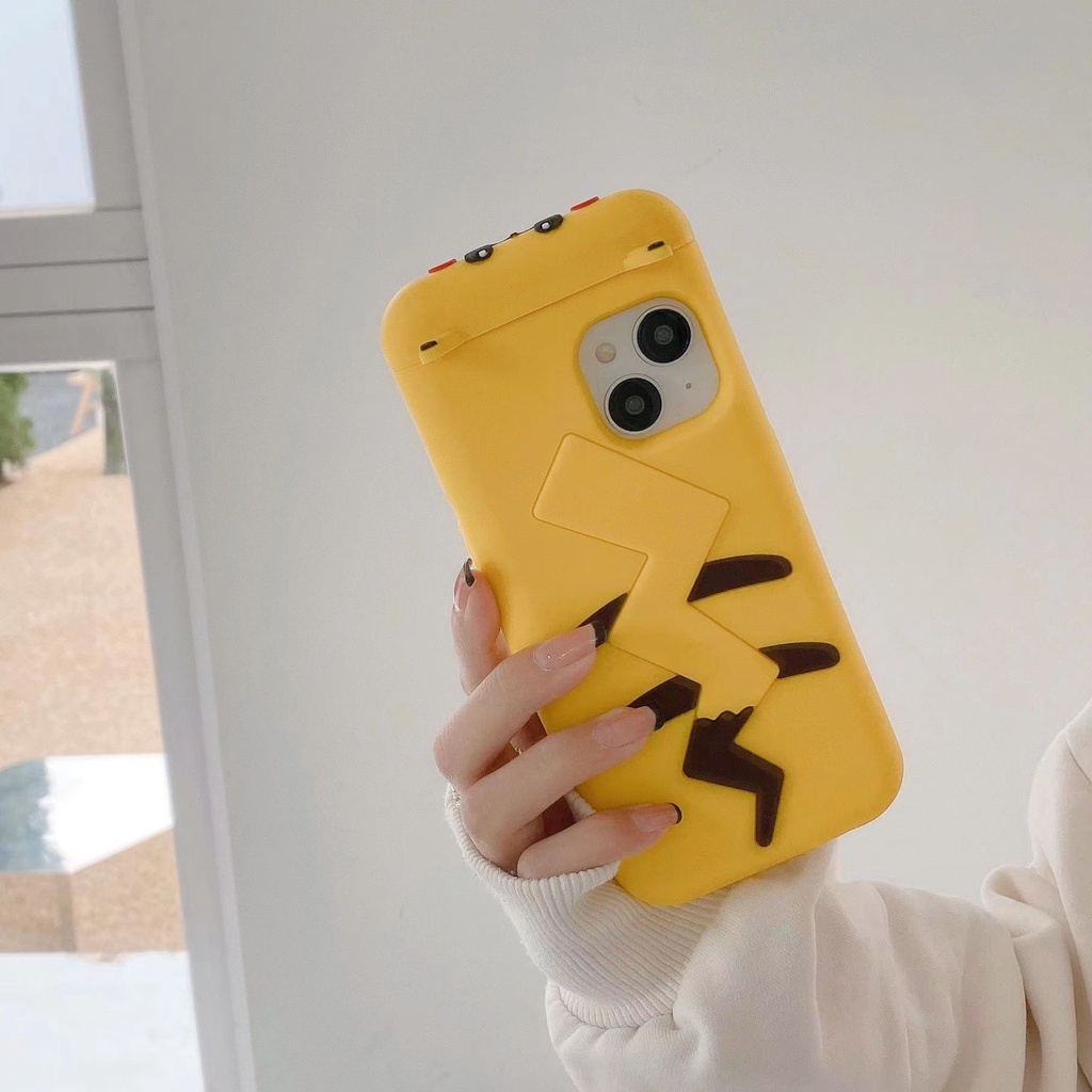 Ốp Điện Thoại TPU Silicon Mềm Chống Sốc In Họa Tiết Hoạt Hình 3D Cho iPhone 14 13 12 11 Pro Max