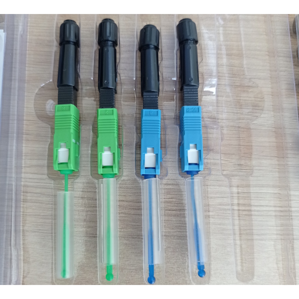 Đầu Nối Quang Nhanh Fast Connector SC/APC Sumlo 100mm Suy Hao 0.1dB Công Nghệ Hot Melt