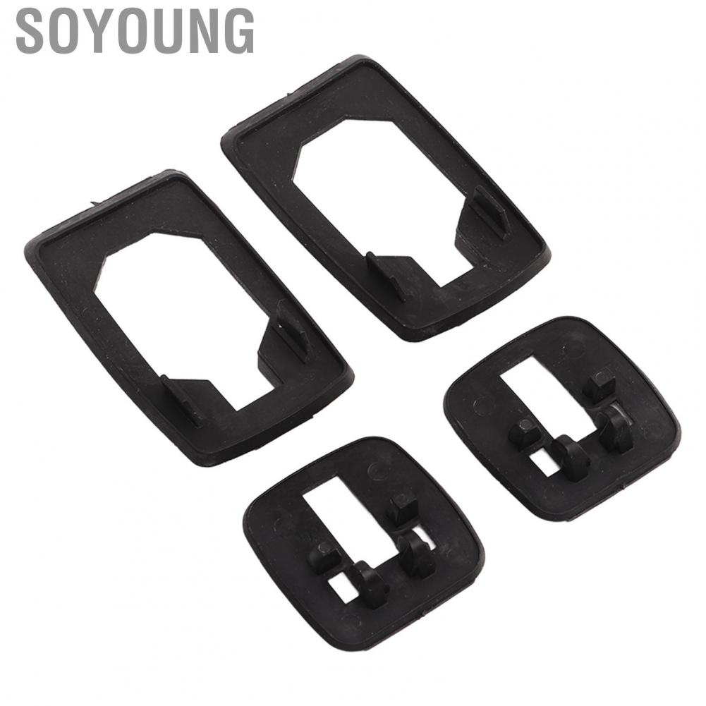 Soyoung Door Handle Gasket  Set 4PCS Front Rear Left Right for III 3 Vehicle