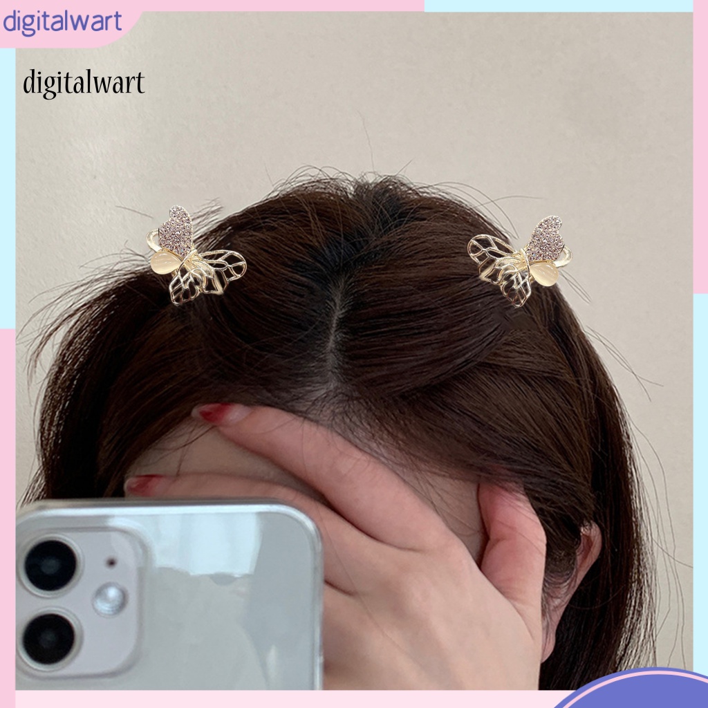 Kỹ Thuật Số| Kẹp Tóc Càng Cua Đính Đá Opal Nhân Tạo Sang Trọng Cho Nữ