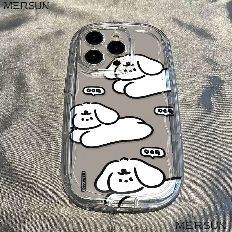 ✅Ốp Điện Thoại Mềm Trong Suốt Chống Sốc Hình Ba Chú Cún Cho Iphone 8p / Xsmax Xr 7 / 1211 13iPhone14