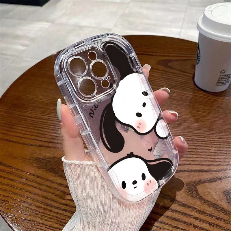 ✅Ốp Điện Thoại Dẻo Trong Suốt In Hình Chó Pacha Chống Sốc Cho Iphone 14 / 1112 xs7 8p xr13 Z5CY
