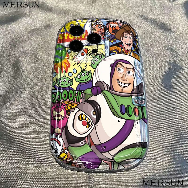 ✅Ốp Điện Thoại Dẻo Trong Suốt Họa Tiết Hoạt Hình Buzz Lightyear Cho Iphone Xs xs8piPhone14 / 13xr 7promax / 12 11 /CT5C