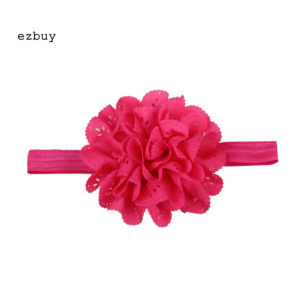 Băng Đô Hoa Vải Co Giãn Xinh Xắn Cho Bé Gái